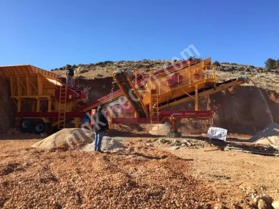 General 640 Mobıle Closed Cırcuıt Breakıng and Screenıng Plant Wıth Jaw Crusher