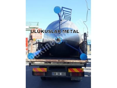 Paslanmaz Silo Tank İmalatı İstenilen Ebat ve Ölçüde Konik Tank Un Silosu