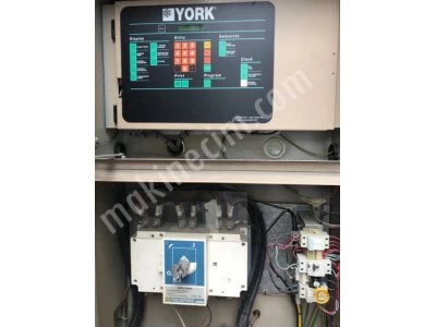 For Sale 2.EL 900 Kw= 780.000 Kcal/h NEVER USED YORK SCREW CHILLER