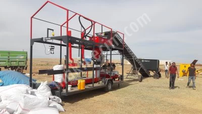 Silaj ve Küspe Paketleme - Tk Tekli Sabit Modüler - Vacuum Silage Packing Machine