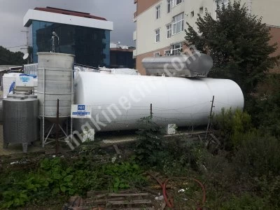 Mazot Tankı 30Ton 2El-Çıkma-Demir Yakıt Deposu-Sayaçlı-Pompalı