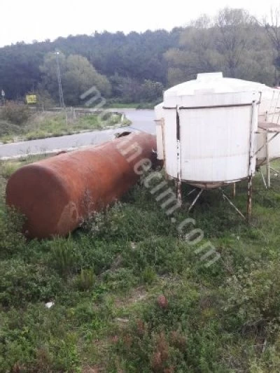 Mazot Tankı 30Ton 2El-Çıkma-Demir Yakıt Deposu-Sayaçlı-Pompalı