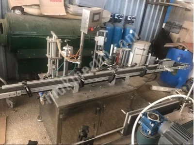 Etiketleme Makinesi Dolum ve Kapak Kapatma