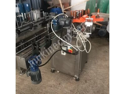 Etiketleme Makinesi Dolum ve Kapak Kapatma