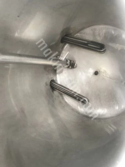 70 Litre Karıştırıcı Paslanmaz Isıtıcılı Kazan Mikser