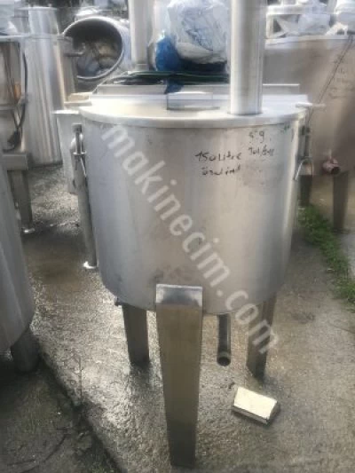 150 Litre Karıştırıcı Isıtıcılı Rezisdanslı Paslanmaz Mikser Sıvı Malzeme