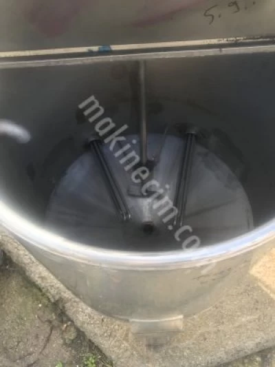 150 Litre Karıştırıcı Isıtıcılı Rezisdanslı Paslanmaz Mikser Sıvı Malzeme