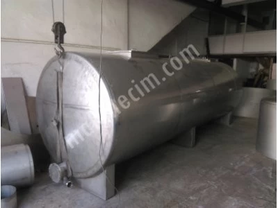 Paslanmaz Krom Çelik Depolama Tankı 2.El İkinci El