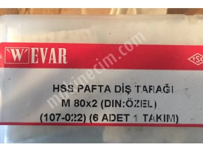Klavuz Matkap Ucu Pafta Diş Tarağı