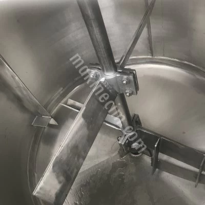 500 Litre Cidarlı Isıtıcı Karıştırıcı Makine (Acil)