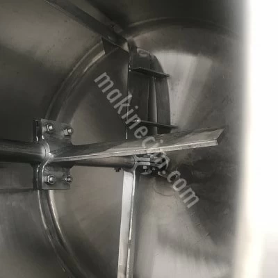 500 Litre Cidarlı Isıtıcı Karıştırıcı Makine (Acil)