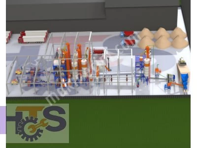 Rotary Type Cement Gypsum Construction Chemicals Packaging