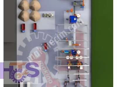 Rotary Type Cement Gypsum Construction Chemicals Packaging