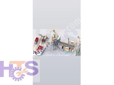 Rotary Type Cement Gypsum Construction Chemicals Packaging
