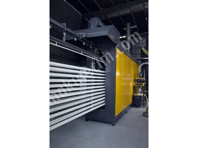 Tunnel Type Electrostatic Powder Coating Baking Oven