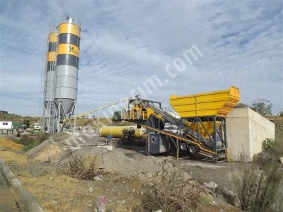 60 M3 Saat Mobil Beton Santrali - Stoktan