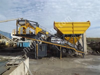 60 M3 Saat Mobil Beton Santrali - Stoktan