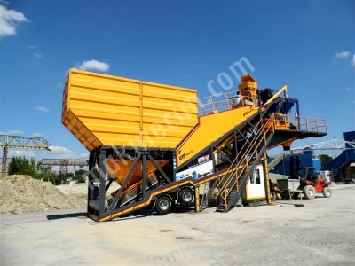 60 M3 Saat Mobil Beton Santrali - Stoktan