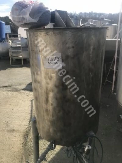 Yağ Dolum Makinesi Pnömatik Dolum ve Paslanmaz Karıştırıcı