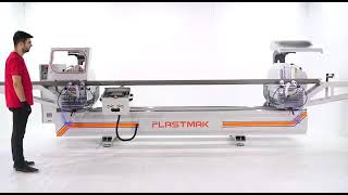 2024 Çift Köşe Kesim Makinası Plastmak