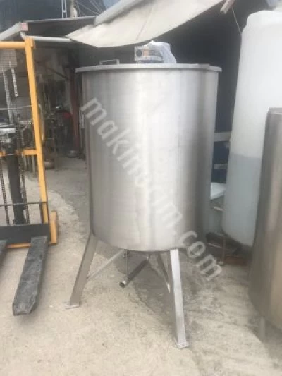 750 Litrelik Tek Motorlu Tek Cidarlı Karıştırıcı Makine