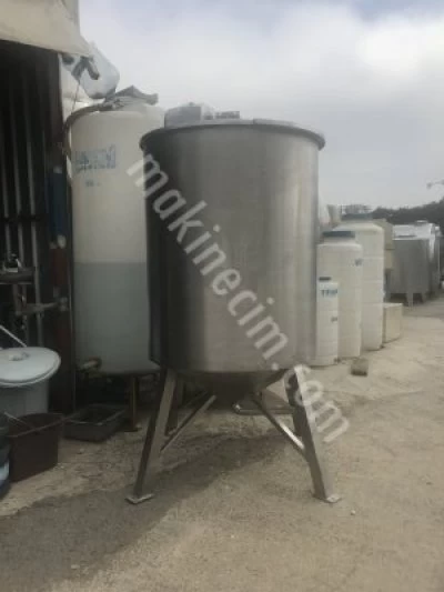 750 Litrelik Tek Motorlu Tek Cidarlı Karıştırıcı Makine