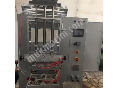 Yatay Tozlu Karabiber Kırmızı Biber Kimyon ve Tüm Tozlu Ürünleri Paketleme Makinası