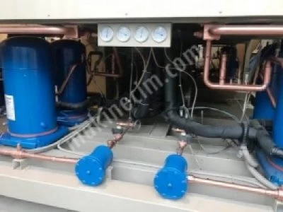 2nd Hand 625 KW 540.000 Kcal/h CHILLER COOLING GROUP FOR SALE