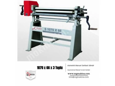 Asimetrik Manuel Sehbalı Silindir - 1070 X 66 X 3 Toplu