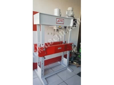 Motorlu Hidrolik Atölye Presi - Linda Machine - 100 Ton