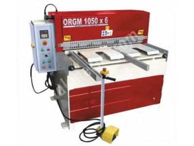 Rediktörlü Giyotin Makas - 1050 X 6Mm