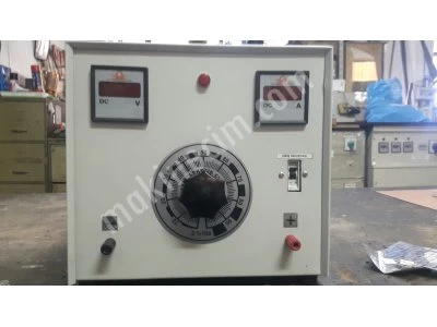 15 Volt 100 Amper Kaplama Redresoru Sıfır Urun