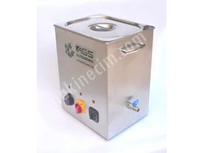 Ags Ultrasonic Ankara - 10Lt Analog Ultrasonik Temizleme ( Ultrasonic Cleaner) Makinası