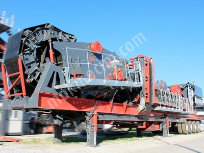 190-250 Mobile Hard Stone Crushing and Screening Plant