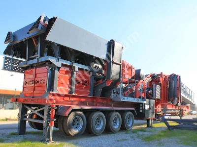 190-250 Mobile Hard Stone Crushing and Screening Plant