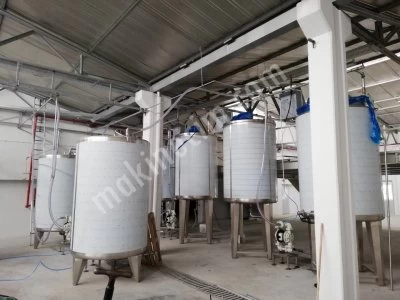Soap, Detergent, Shampoo, Bleach,Alkol etc. Mixers and Storage Tanks For Chemical Products