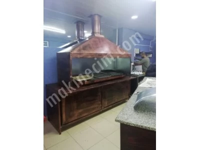 0 and 2nd Hand Grill Kebep Oven Kokoreç Countertop Manufacturing in Antalya