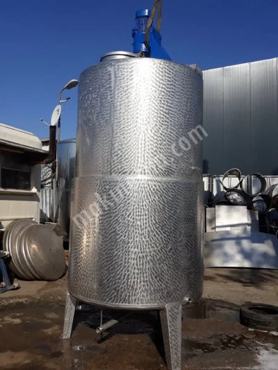 STAINLESS MIXER MIXER HEATED JACKET TANK MANUFACTURING SECOND HAND SALES