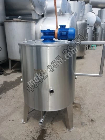 STAINLESS MIXER MIXER HEATED JACKET TANK MANUFACTURING SECOND HAND SALES