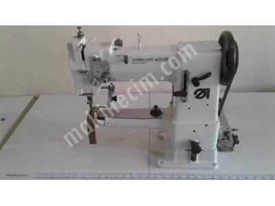 DURKOPP-ADLER SLEEVE EDGE SLIPPERS AND BAG SEWING MACHINE ORIGINAL MADE IN GERMANY SOLD...!!!