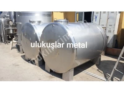 Paslanmaz Krom Çelik Su Deposu Depolama Stok Tankları Ve Özel İmalat Tanker