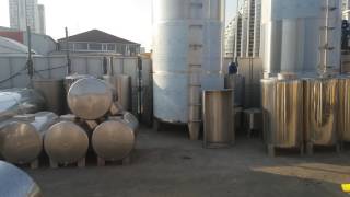 Paslanmaz Zeytinyağı Tankı Krom Yağ Tankı İmalatı Lanca Kazan Depo İmalatı