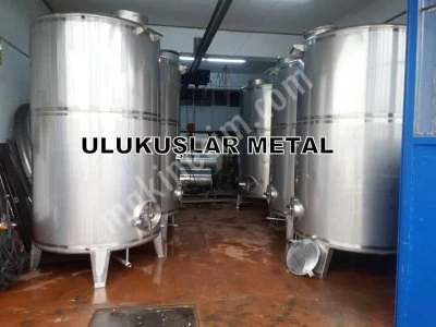 Paslanmaz Zeytinyağı Tankı Krom Yağ Tankı İmalatı Lanca Kazan Depo İmalatı