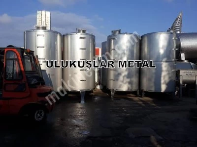 Paslanmaz Zeytinyağı Tankı Krom Yağ Tankı İmalatı Lanca Kazan Depo İmalatı
