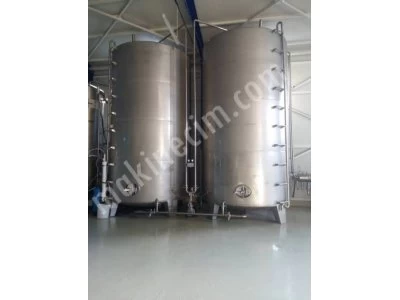 Paslanmaz Zeytinyağı Tankı Krom Yağ Tankı İmalatı Lanca Kazan Depo İmalatı