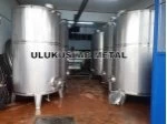 Paslanmaz Zeytinyağı Tankı Krom Yağ Tankı İmalatı Lanca Kazan Depo İmalatı