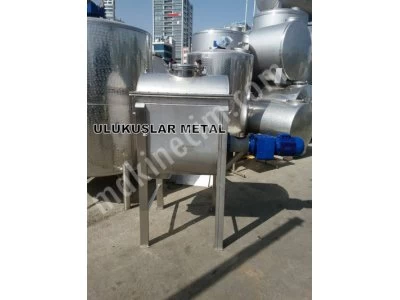 Paslanmaz Isıtıcılı Karıştırıcılı Kazan Mikser Tank İmalatı Kimyasal Tank