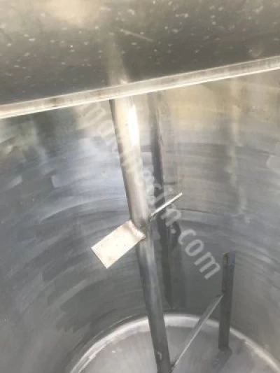 1250 Litre Kapasiteli 1 Tonluk Cidarlı Karıştırıcı Mikser 2.El Acil Satılık