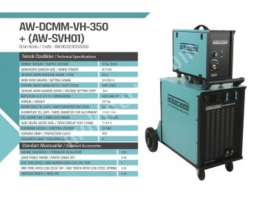 350 Amper Gazaltı Kaynak Makinesi