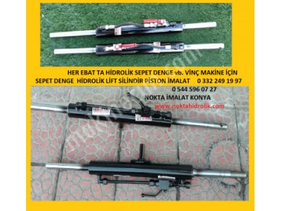 Hydraulic Crane Basket Balance Lift Piston Cylinder Manufacture Konya, Balance Basket Piston Prices